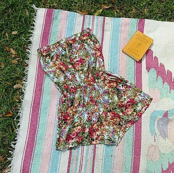 Angie Pants - Angie Floral Romper